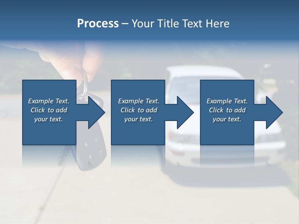 Vehicle Sedan Car PowerPoint Template