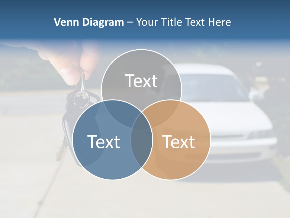 Vehicle Sedan Car PowerPoint Template