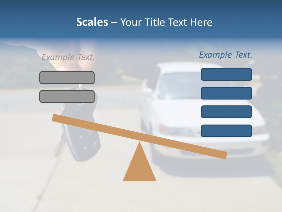 Vehicle Sedan Car PowerPoint Template