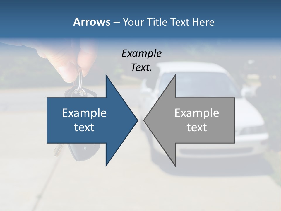Vehicle Sedan Car PowerPoint Template