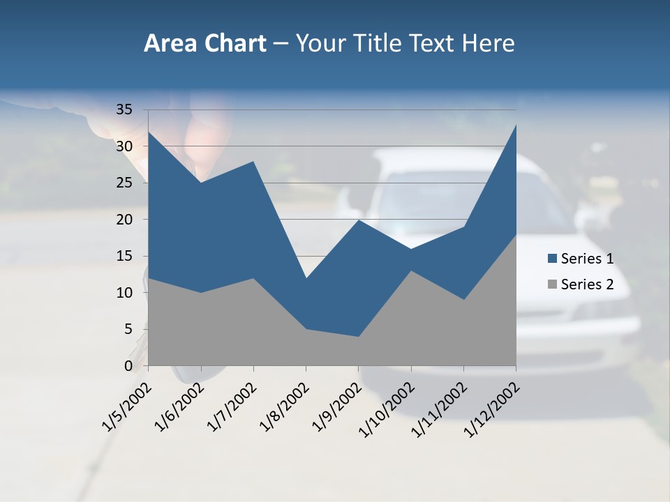 Vehicle Sedan Car PowerPoint Template