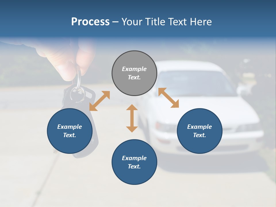 Vehicle Sedan Car PowerPoint Template