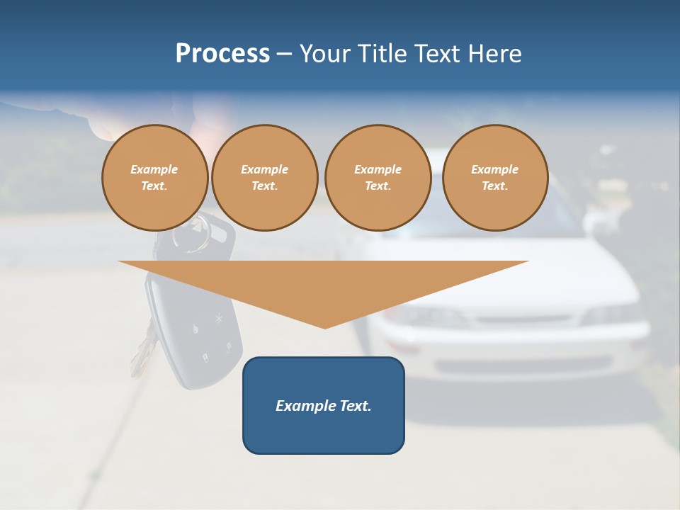 Vehicle Sedan Car PowerPoint Template
