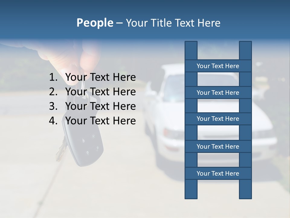Vehicle Sedan Car PowerPoint Template