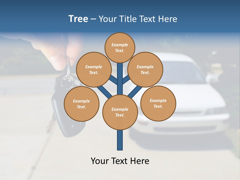 Vehicle Sedan Car PowerPoint Template