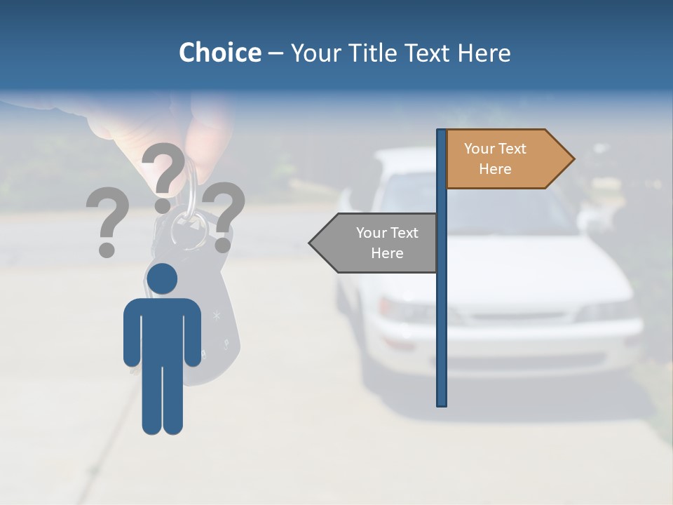 Vehicle Sedan Car PowerPoint Template