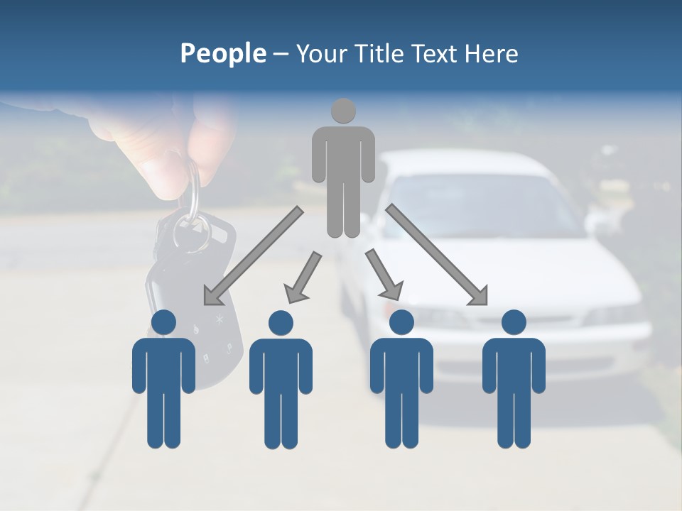 Vehicle Sedan Car PowerPoint Template