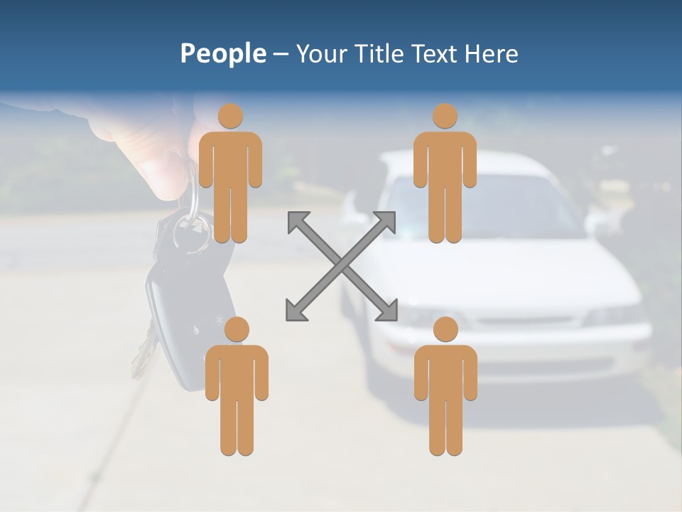 Vehicle Sedan Car PowerPoint Template