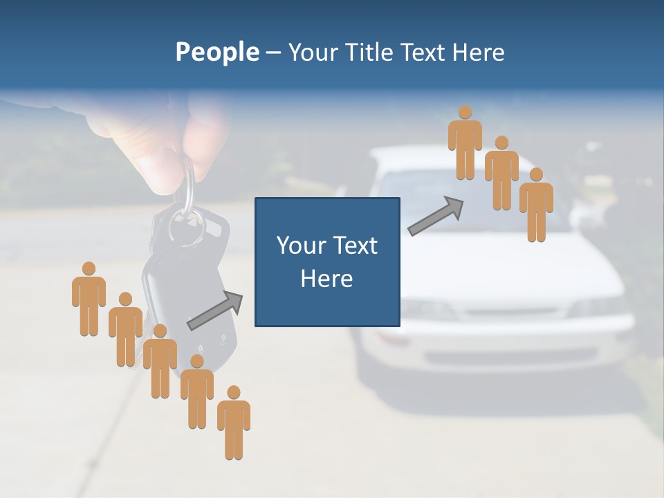 Vehicle Sedan Car PowerPoint Template