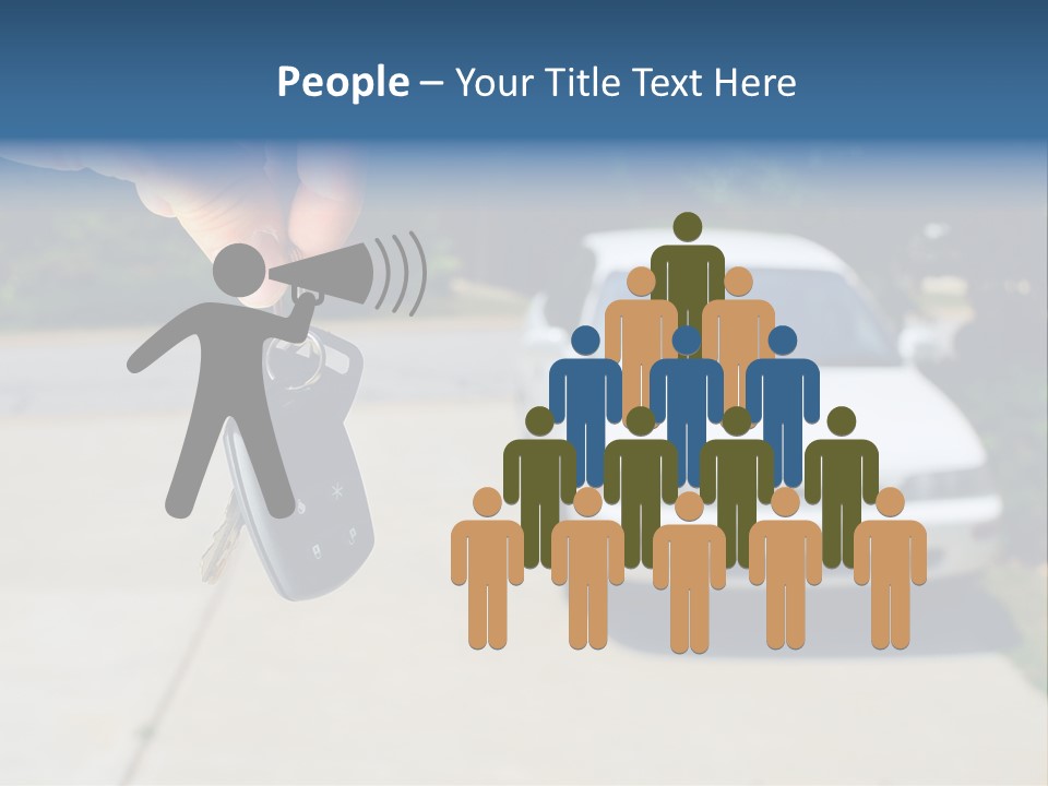 Vehicle Sedan Car PowerPoint Template