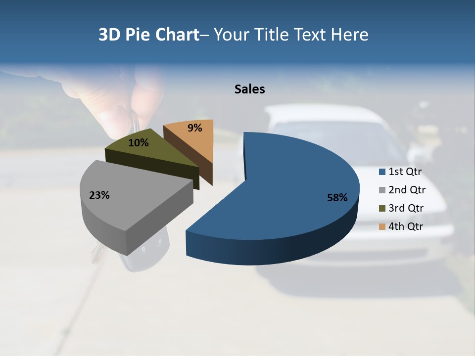 Vehicle Sedan Car PowerPoint Template