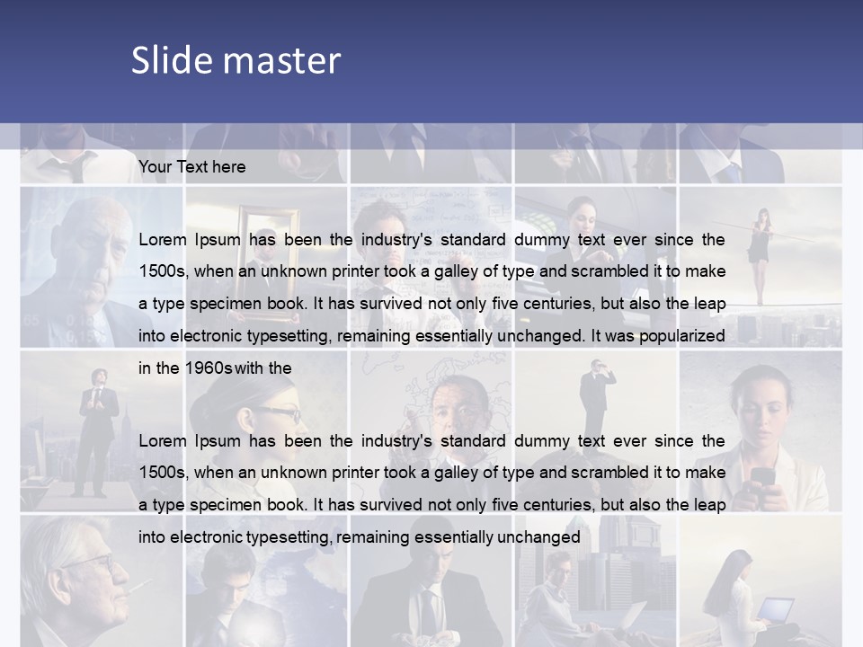 Time Square Young PowerPoint Template