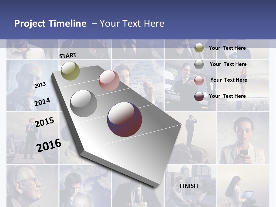 Time Square Young PowerPoint Template