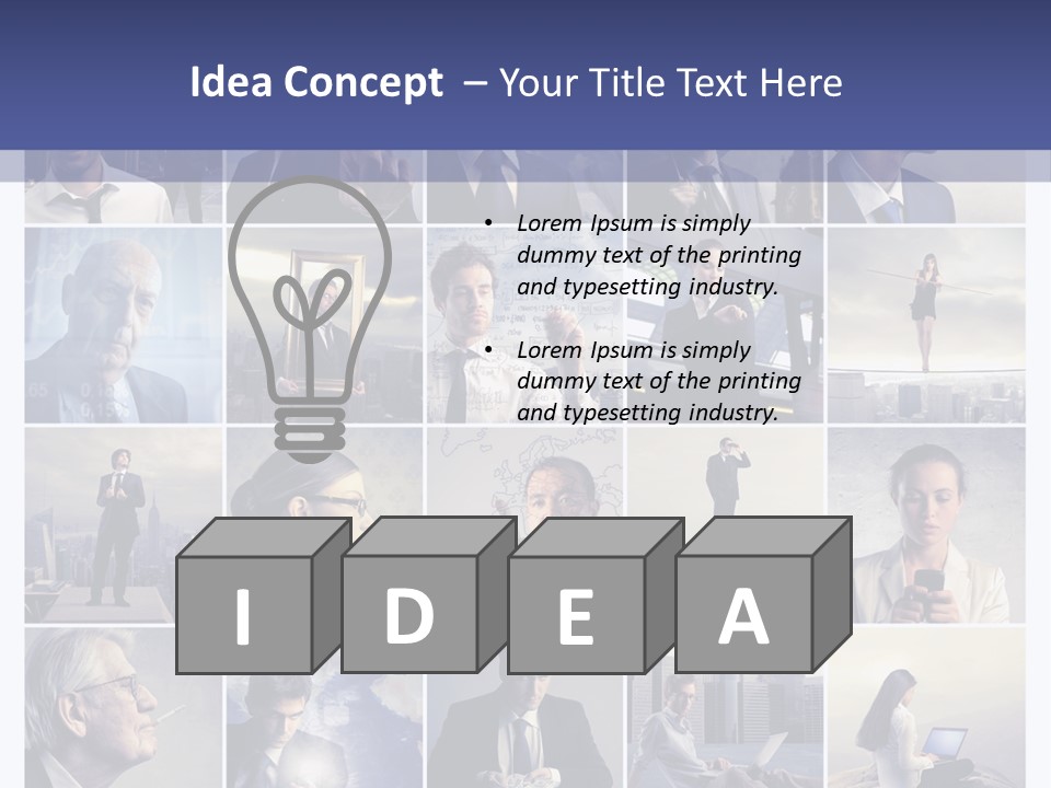 Time Square Young PowerPoint Template