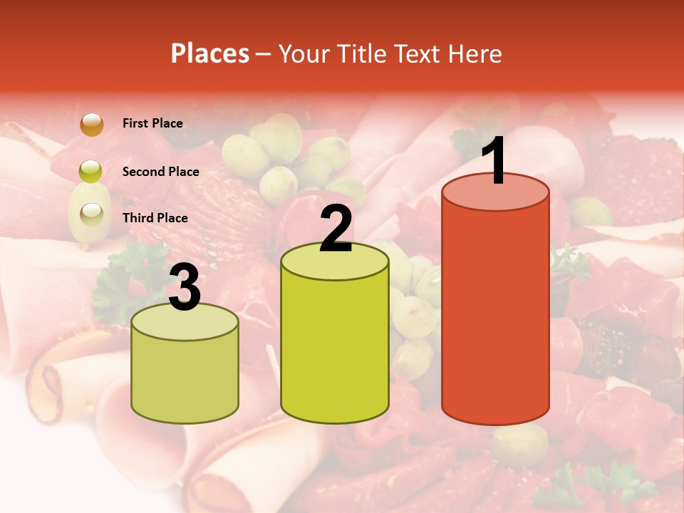 Kalt Aufschnitt Appetizer PowerPoint Template