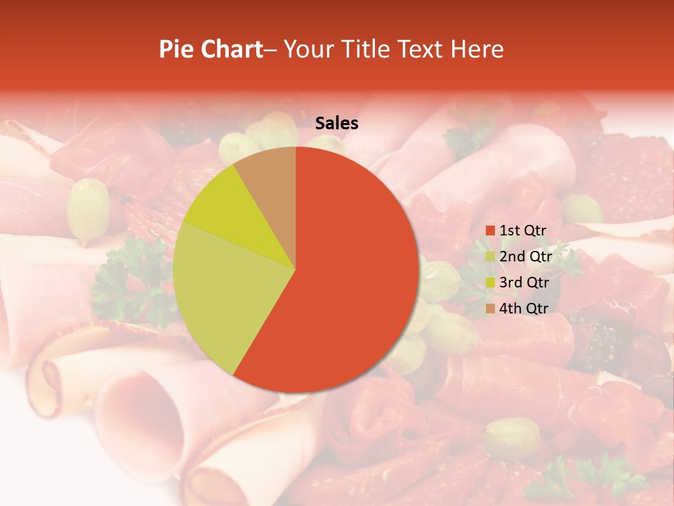 Kalt Aufschnitt Appetizer PowerPoint Template