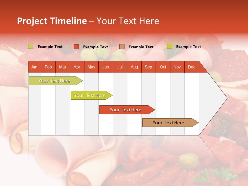 Kalt Aufschnitt Appetizer PowerPoint Template