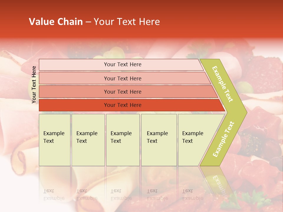 Kalt Aufschnitt Appetizer PowerPoint Template