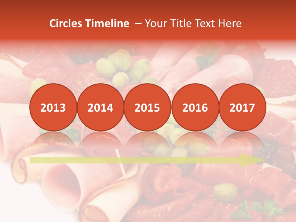 Kalt Aufschnitt Appetizer PowerPoint Template