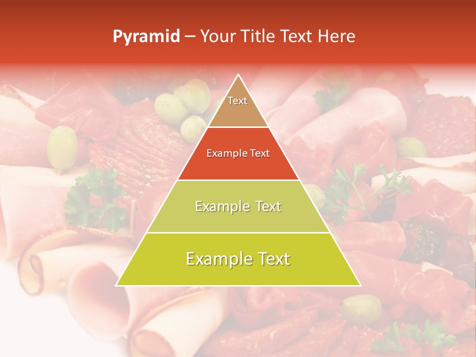 Kalt Aufschnitt Appetizer PowerPoint Template