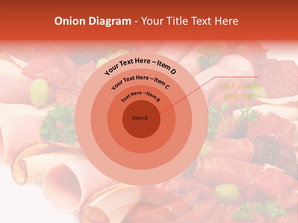 Kalt Aufschnitt Appetizer PowerPoint Template