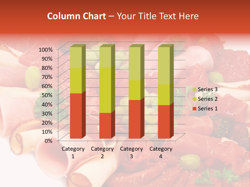 Kalt Aufschnitt Appetizer PowerPoint Template