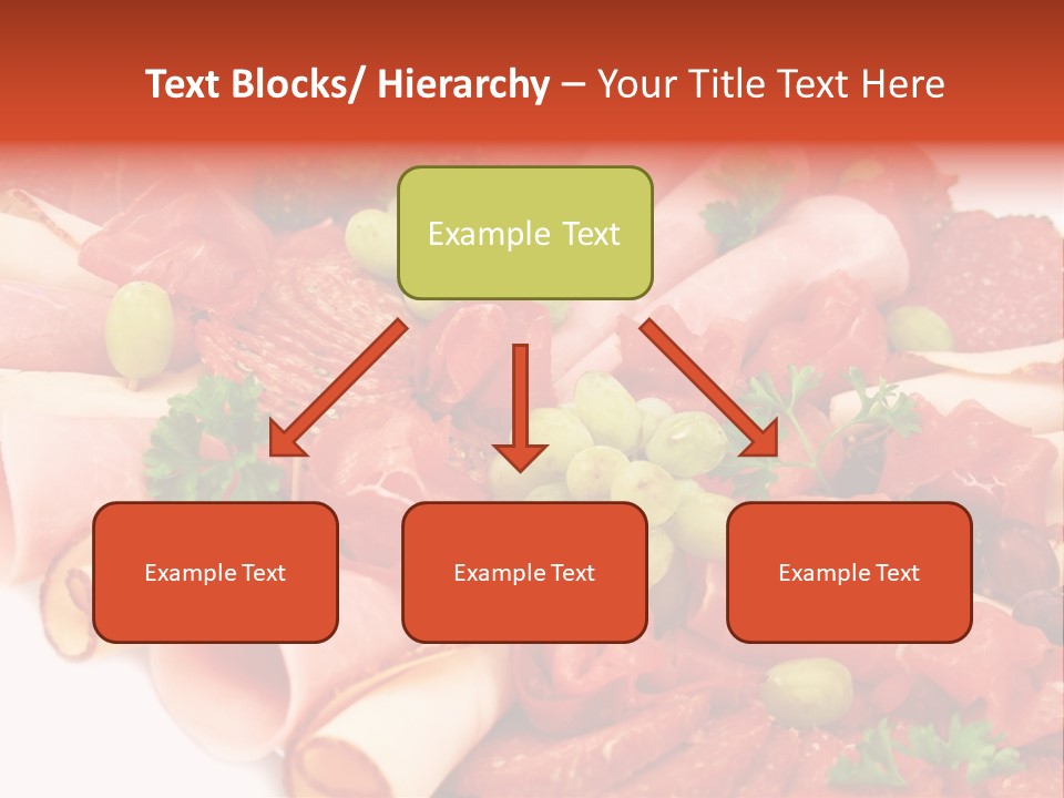 Kalt Aufschnitt Appetizer PowerPoint Template