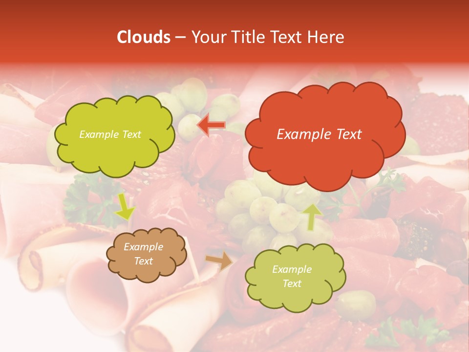 Kalt Aufschnitt Appetizer PowerPoint Template