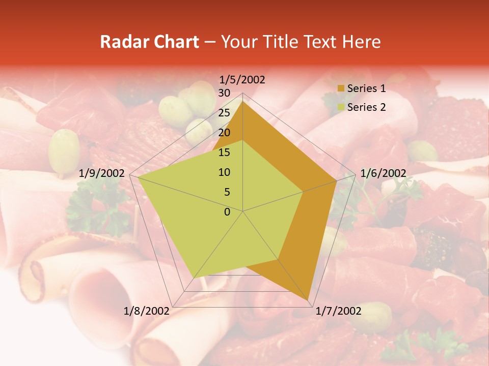 Kalt Aufschnitt Appetizer PowerPoint Template