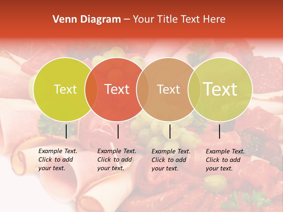 Kalt Aufschnitt Appetizer PowerPoint Template