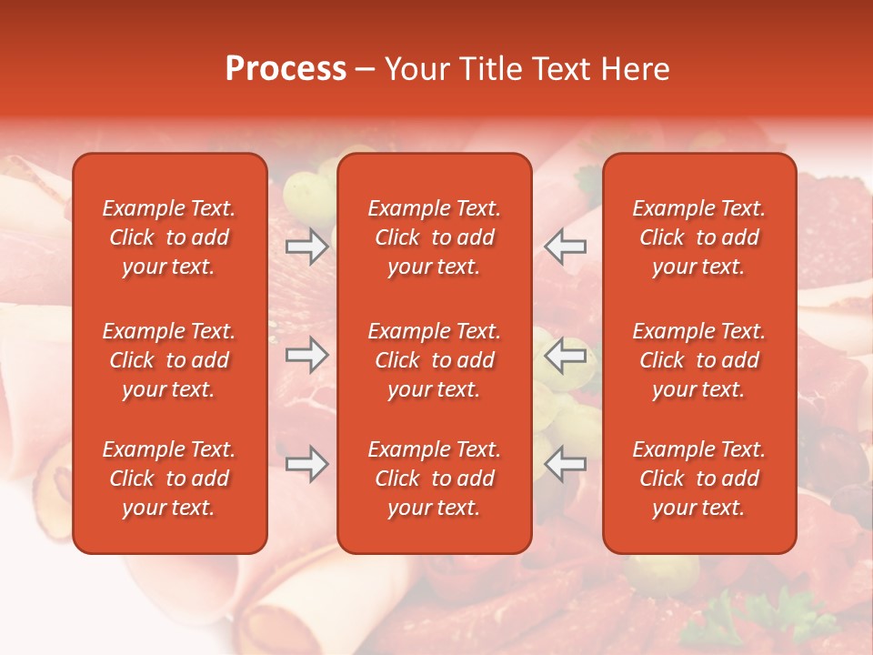 Kalt Aufschnitt Appetizer PowerPoint Template