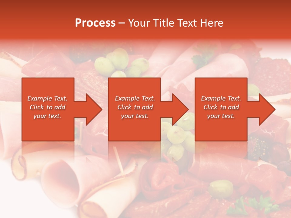Kalt Aufschnitt Appetizer PowerPoint Template
