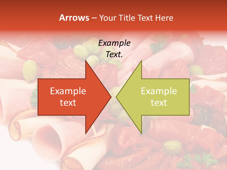 Kalt Aufschnitt Appetizer PowerPoint Template