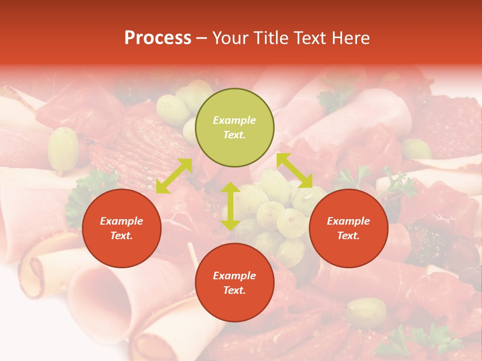 Kalt Aufschnitt Appetizer PowerPoint Template