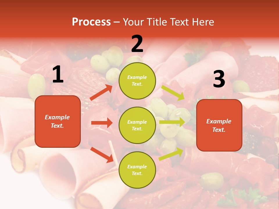 Kalt Aufschnitt Appetizer PowerPoint Template