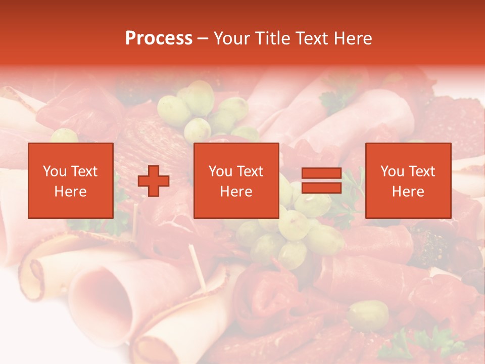 Kalt Aufschnitt Appetizer PowerPoint Template