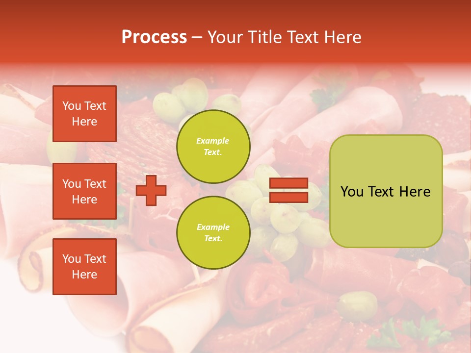 Kalt Aufschnitt Appetizer PowerPoint Template
