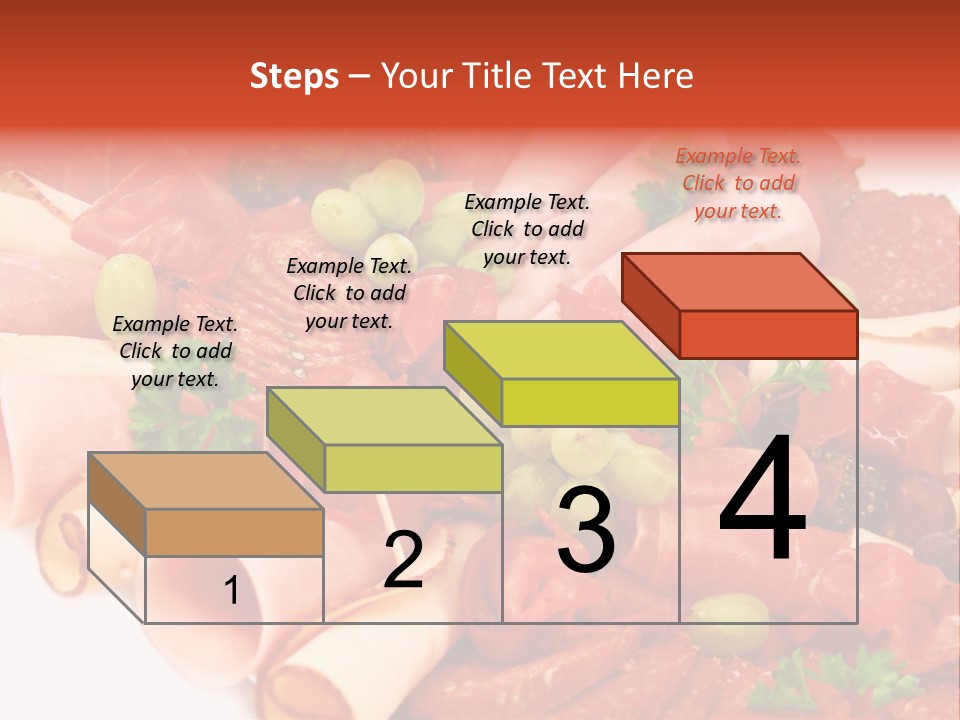 Kalt Aufschnitt Appetizer PowerPoint Template