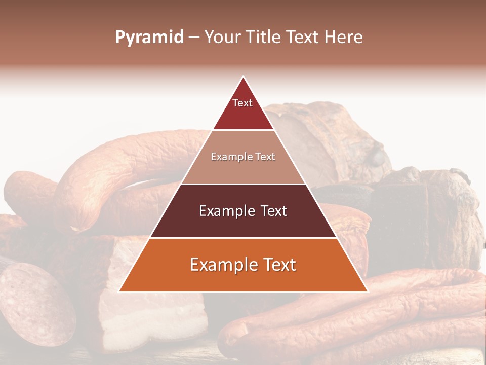 Groceries Variation Large PowerPoint Template