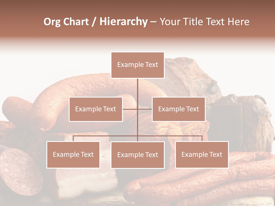 Groceries Variation Large PowerPoint Template