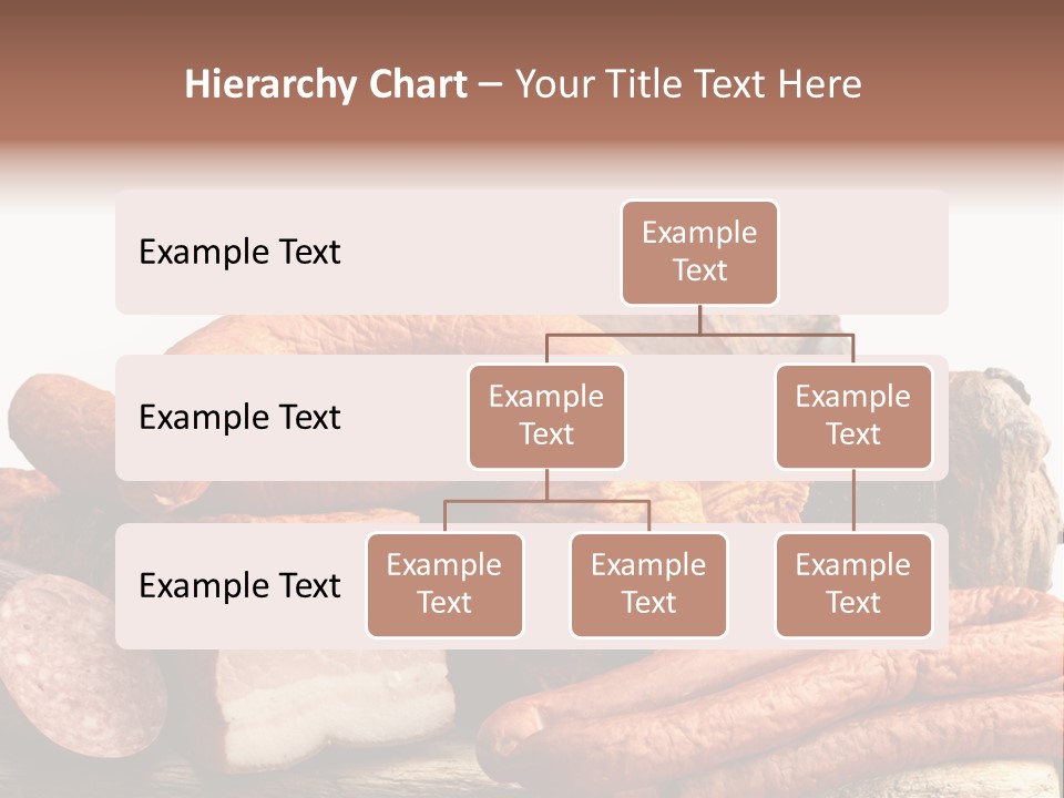 Groceries Variation Large PowerPoint Template