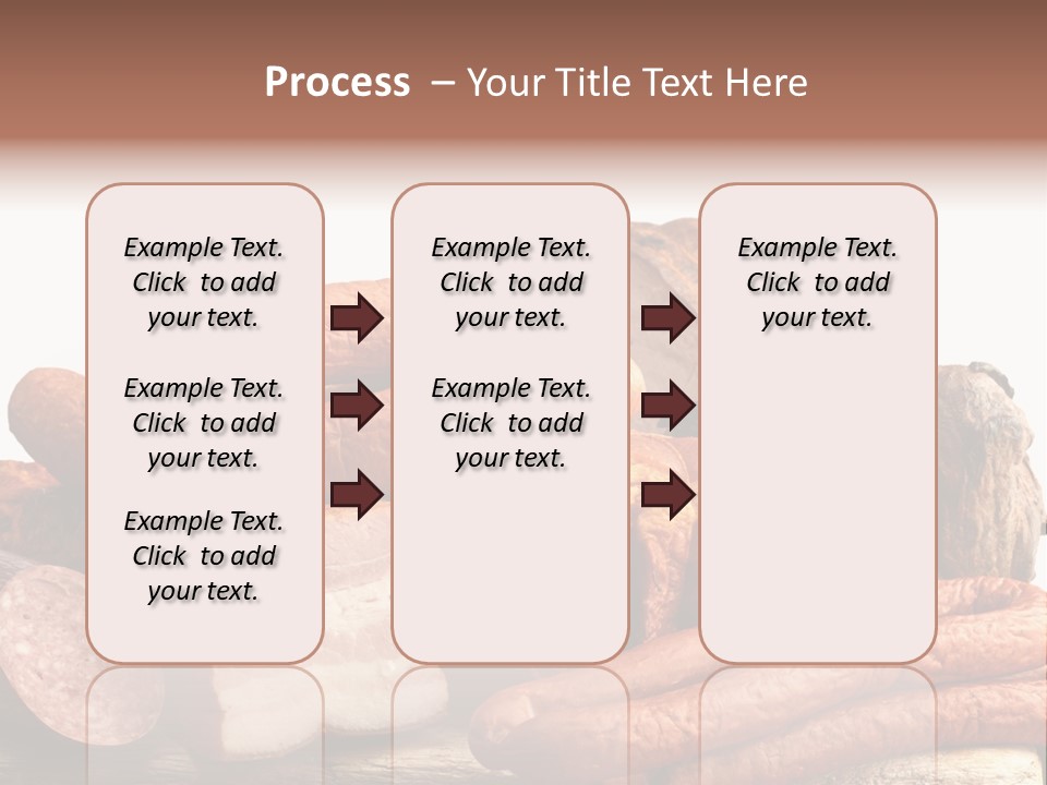 Groceries Variation Large PowerPoint Template