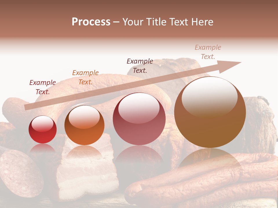 Groceries Variation Large PowerPoint Template