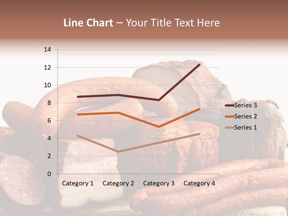 Groceries Variation Large PowerPoint Template