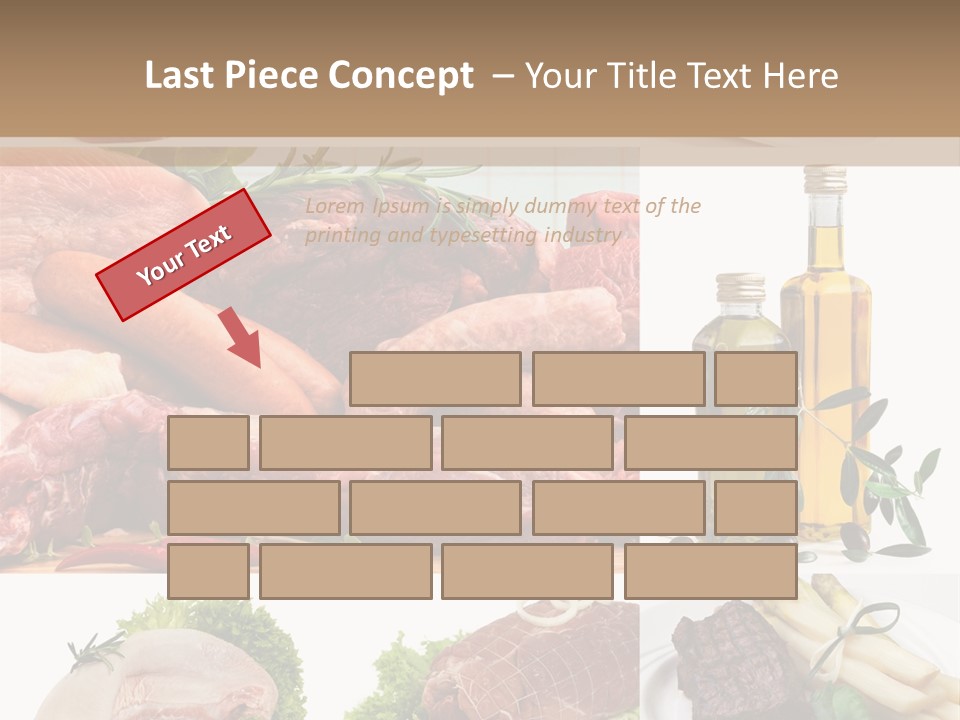 Essen Wurst Bio PowerPoint Template