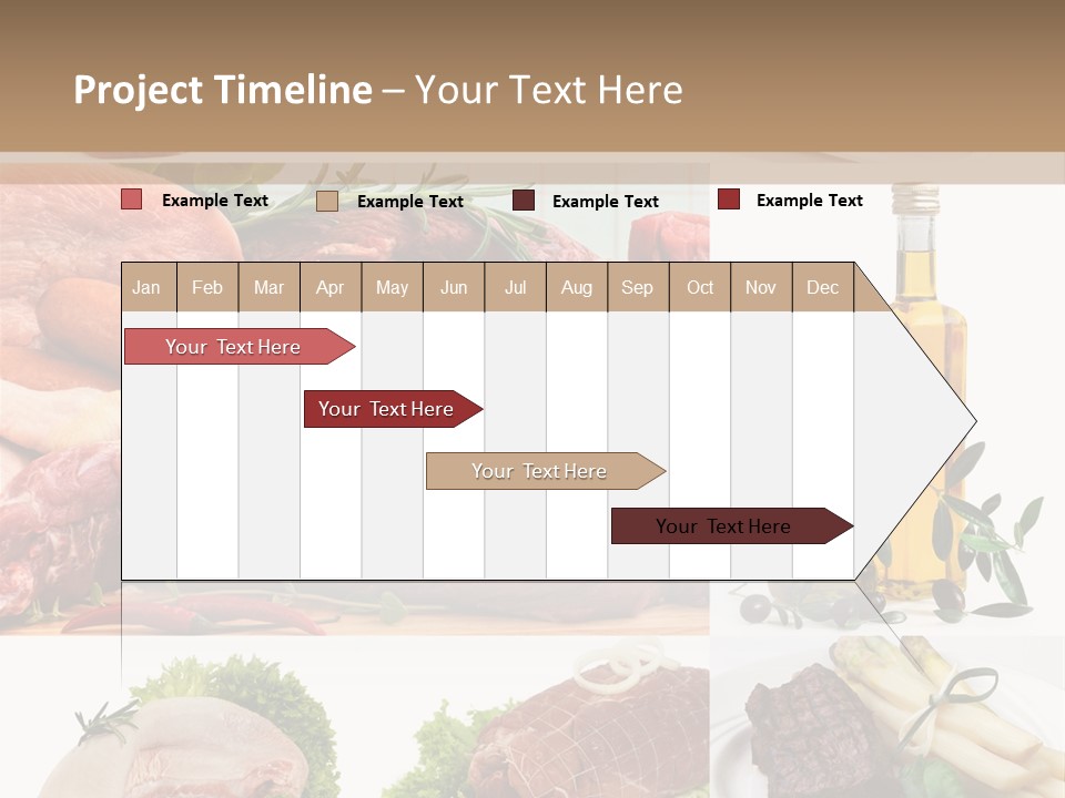 Essen Wurst Bio PowerPoint Template