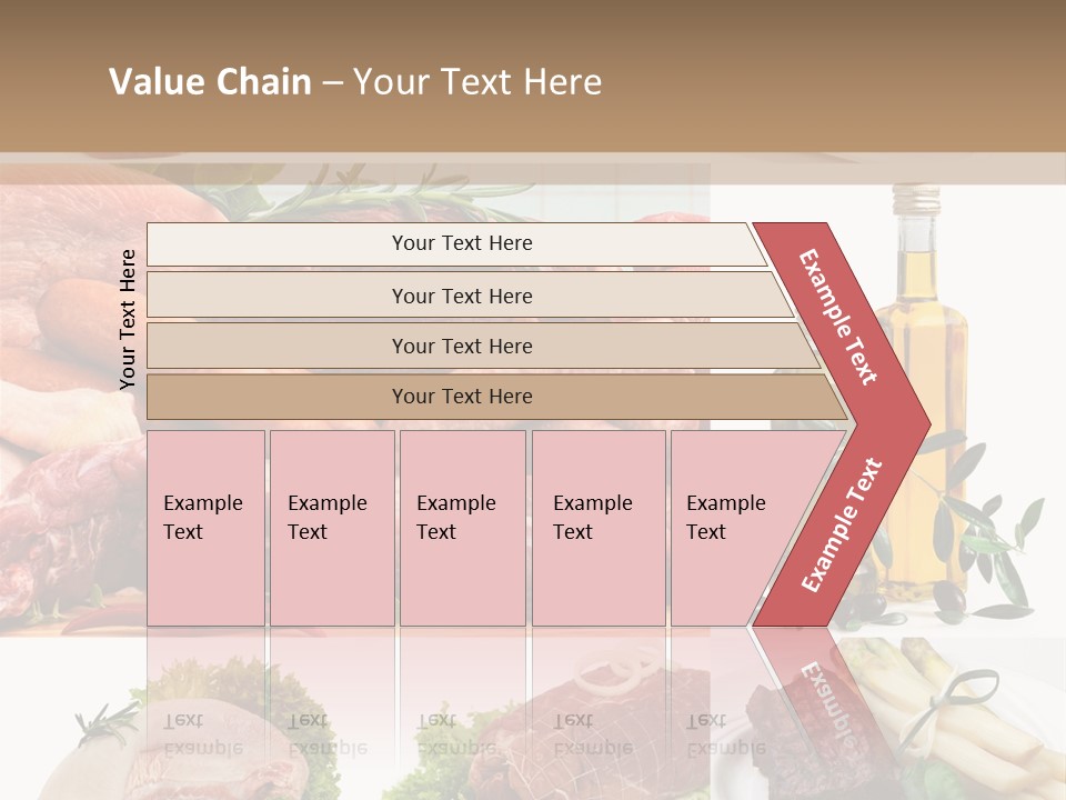 Essen Wurst Bio PowerPoint Template