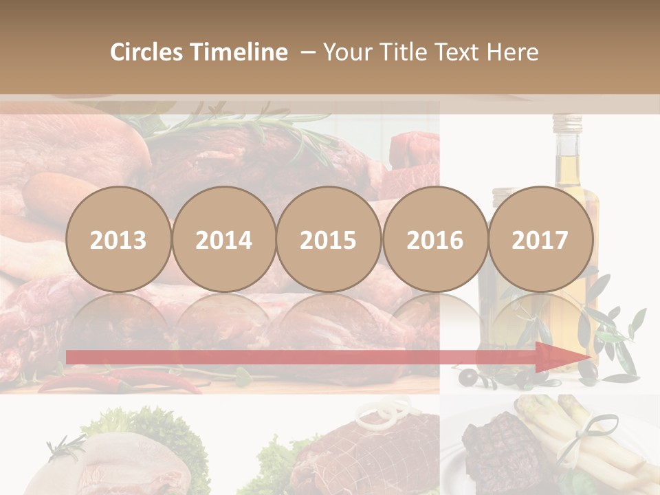 Essen Wurst Bio PowerPoint Template