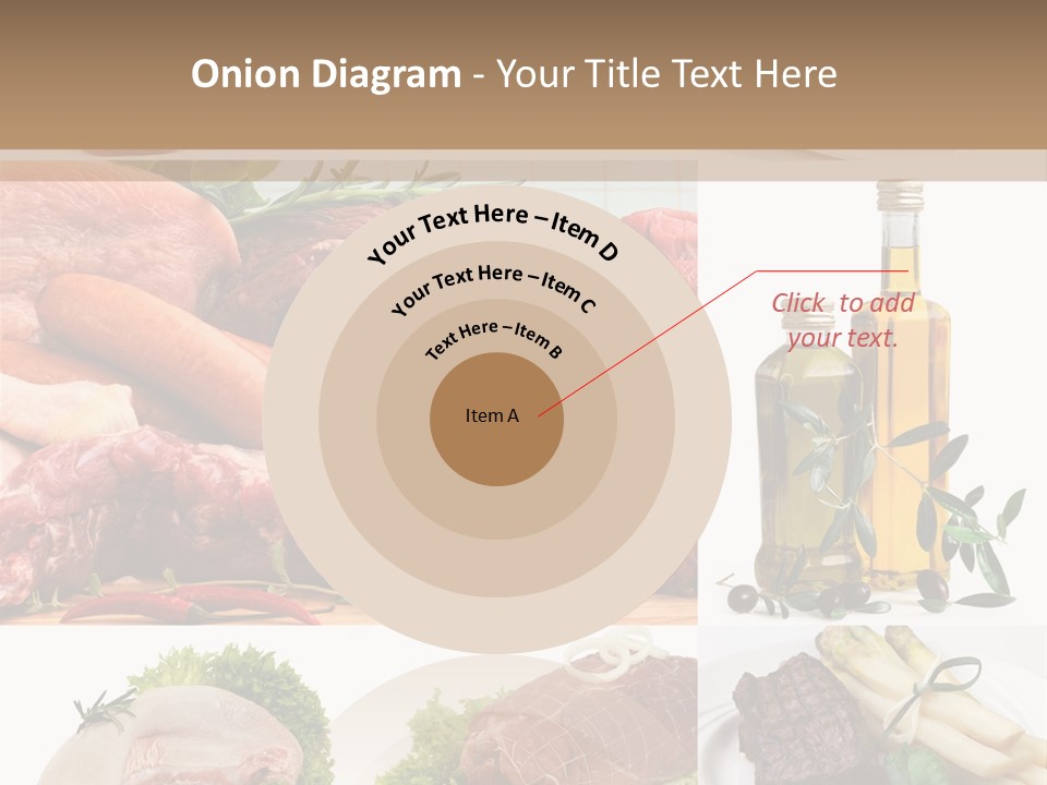 Essen Wurst Bio PowerPoint Template