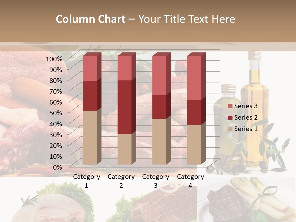 Essen Wurst Bio PowerPoint Template